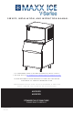 Maxx Ice MVI350FB Service, Installation, And Instruction Manual