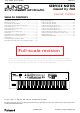 Roland JUNO-D Service Notes