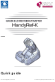 Nidek Medical HandyRef-K Quick Manual