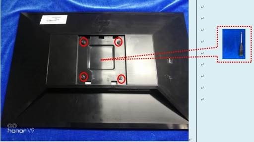 Remove the rear cover