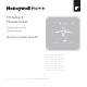 Honeywell Home T5 Smart Quick Install Manual