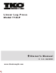 TKO 712LP Owner's Manual