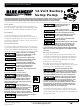 Blue Angel Pumps F12V Operating Instructions & Parts Manual