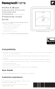 Honeywell Home TH6320ZW02 Install Manual