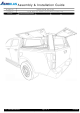 AEROKLAS CANALUMODRPD22EC Assembly Installation Manual