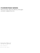 Honeywell POWERSTRIKE LS10227-005GE-E-E-PS Instruction Manual
