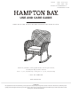 HAMPTON BAY FRS80865R-BS Use And Care Manual