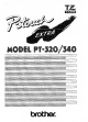 Brother P-touch TZ EXTRA PT-320 Manual