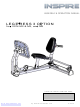 Inspire LEG PRESS 3 Assembly & Operation Manual