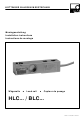 HBM BLC Series Installation Instructions Manual