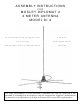 Mosley DIPLOMAT 2 Assembly Instructions