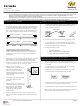 WESTBURY Veranda C70 Installation Instructions