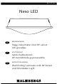 Malmbergs Neso LED Instruction Manual
