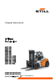 Still IC Truck Cummins Eu 5 Original Instructions Manual