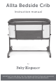 Baby Elegance Allta Bedside Crib Instruction Manual