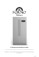 Forno Espresso Salerno FFRBI1805-33BLK Manual