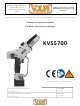 Volpi KVS5700 User Manual