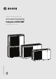 Bosch Compress 2000 AWF Installation And Operating Instructions Manual