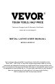 VEVOR WM210V User Manual