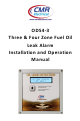 CMR Electrical ODS4-3 Installation And Operation Manual