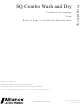 Alliance Laundry Systems WC135B Original Instructions Manual