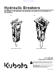 Kubota AP-BR310 Operator's Manual