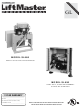 Chamberlain LiftMaster PROFESSIONAL SL580 Manual