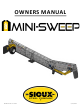 Sioux Tools MINI-SWEEP Owner's Manual