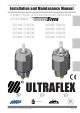 Ultraflex SilverSteer UP25 F-SVS Installation And Maintenance Manual