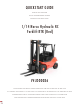 RC4WD 1/14 Norsu Hydraulic RC Forklift RTR Red Quick Start Manual