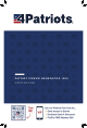 4Patriots PATRIOT POWER GENERATOR 1200 User Manual