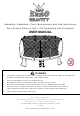 ZERO GRAVITY Ultima 5 Assembly, Installation, Care, Maintenance, And Use Instructions