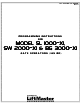 Chamberlain LiftMaster Professional SL 1000-X1 Programming Instructions Manual