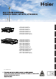 Haier AD50S2SM3FA(H) Operation Manual And Installation Manual