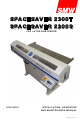 SMW SPACESAVER 2300T Installation, Operation And Maintenance Manual