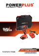 Powerplus POWDP15211 Manual