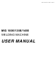 Riland MIG 100E User Manual