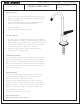 WESTBRASS D203 Instruction Sheet