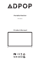 ADPOP PJ16SJ Product Manual