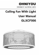 OHNIYOU GLXCF006 User Manual