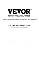 VEVOR 5830 Manual