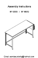 Shintenchi BF-052G Assembly Instructions Manual