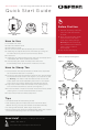 Chefman RJ11-15-SSTC Quick Start Manual