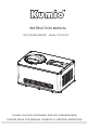 Kumio ICE-2037Y Instruction Manual