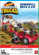 Mattel HOTWHEELS MONSTER TRUCKS DOWNHILL RACE & GO Instructions Manual