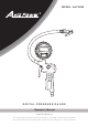 Avid Power AATG009 Operator's Manual