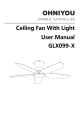 OHNIYOU GLX099-X User Manual