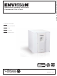 Water Furnace ENVISION NSW 018 Installation Manual