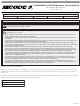 ECCO SAFETY GROUP CODE 3 MATRIX Z3S-OBD-001 Installation And Operation Instruction Manual