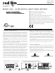 red lion PAX Series Manual